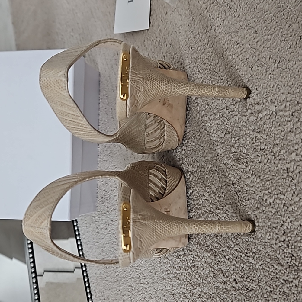Christian Dior Python Heels Excellent Condition!! - image 2